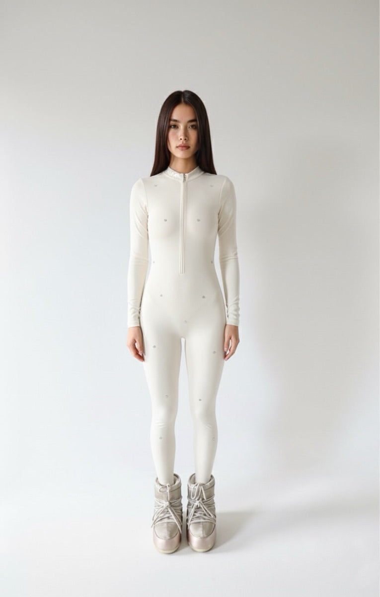 Grande rhinestones ivory